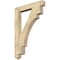 Ekena Millwork Merced Arts & Crafts Rough Sawn Bracket, Douglas Fir, 4"W x 30"D x 42"H BKT04X30X42MRC03RDF - alternate 1